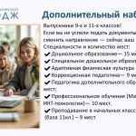 Дополнительный набор в Педагогический колледж открыт!