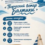 В рамках работы Фестиваля Педагогический созвездий объявляем старт конкурса «Творческий ветер Балтики»!